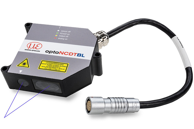 Blue Laser triangulation sensor