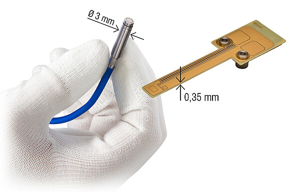 以極小的安裝空間進行整合