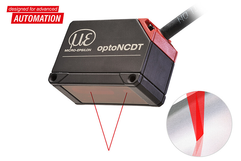 Smart laser sensor for shiny metallic objects