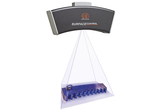 surfaceCONTROL 2600 具備高 Z 軸精度