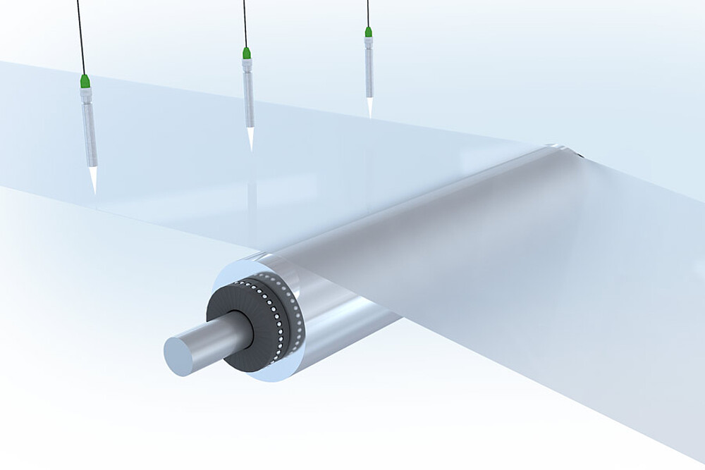 Measurement on semi-transparent surfaces